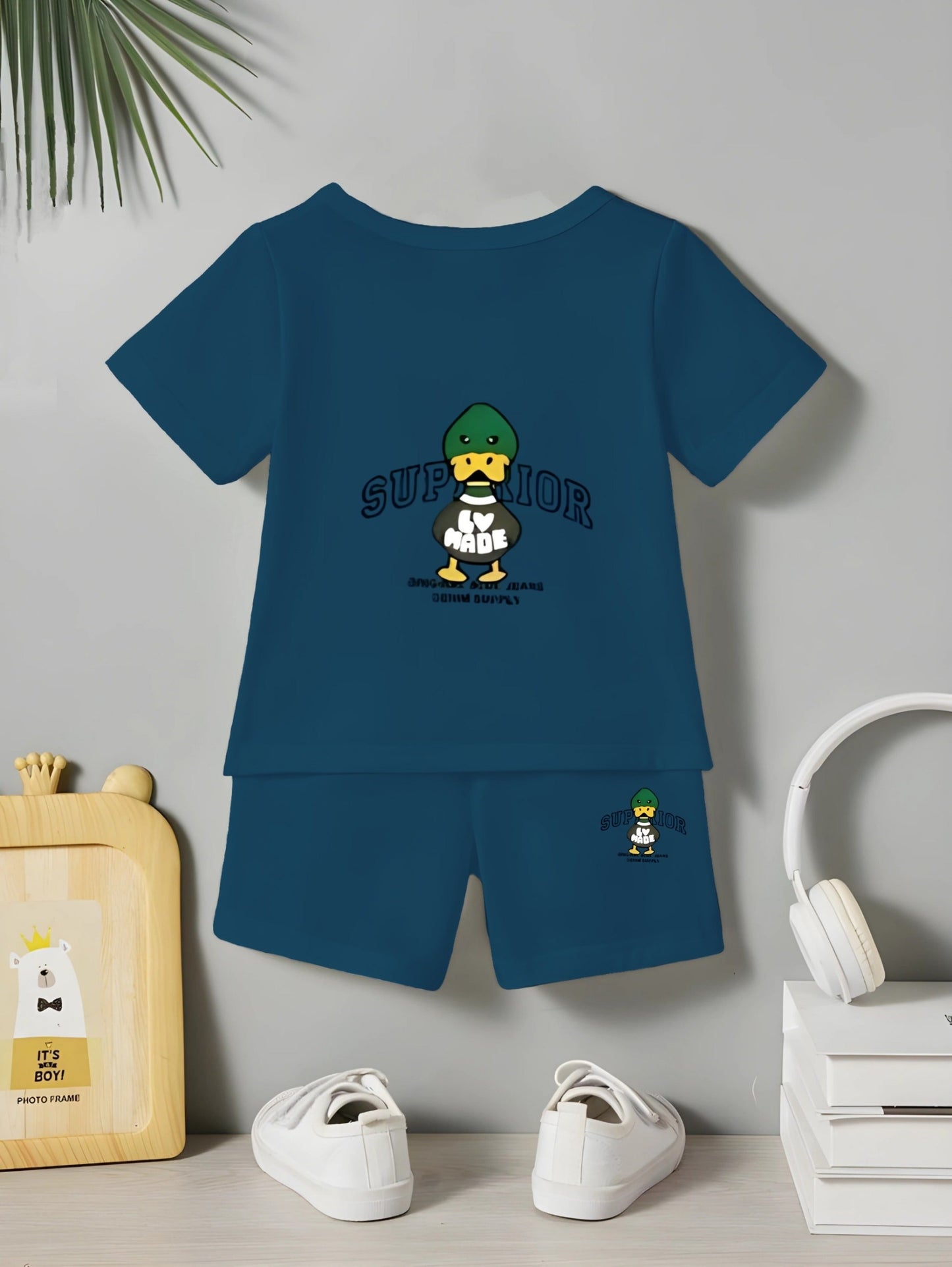 Blue Duck Printed Co Ord Short Set