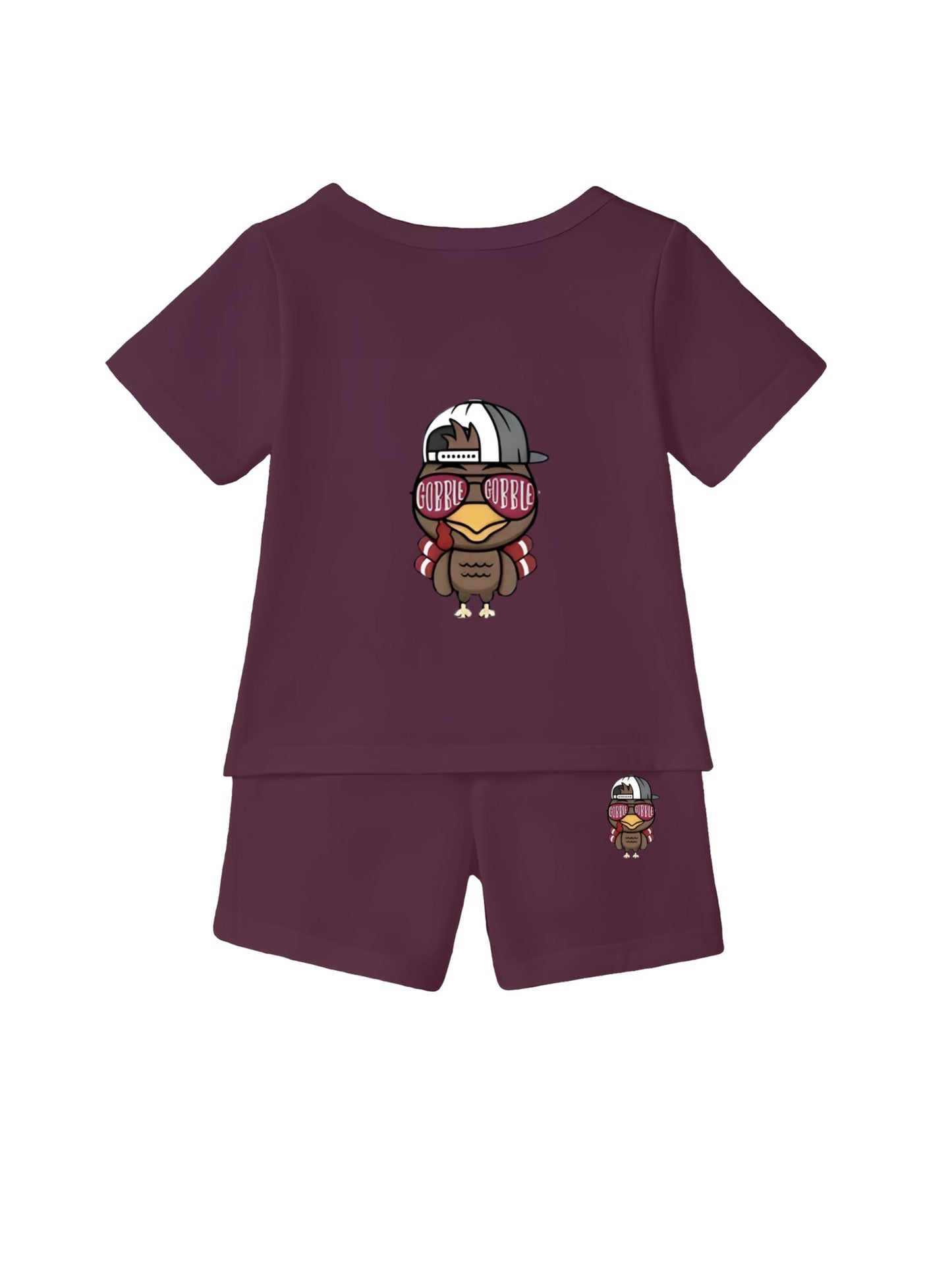 Wine Cool Bird Printed Co-Ord Set