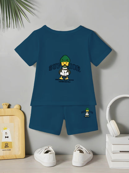 Blue Duck Printed Co Ord Short Set